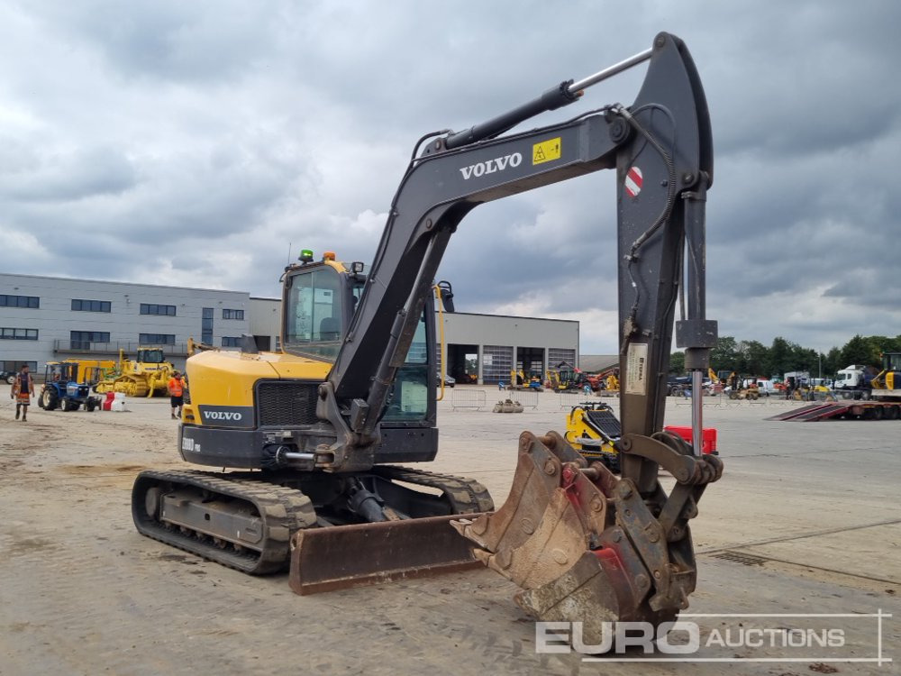 Miniekskavator 2022 Volvo ECR88D: foto 7