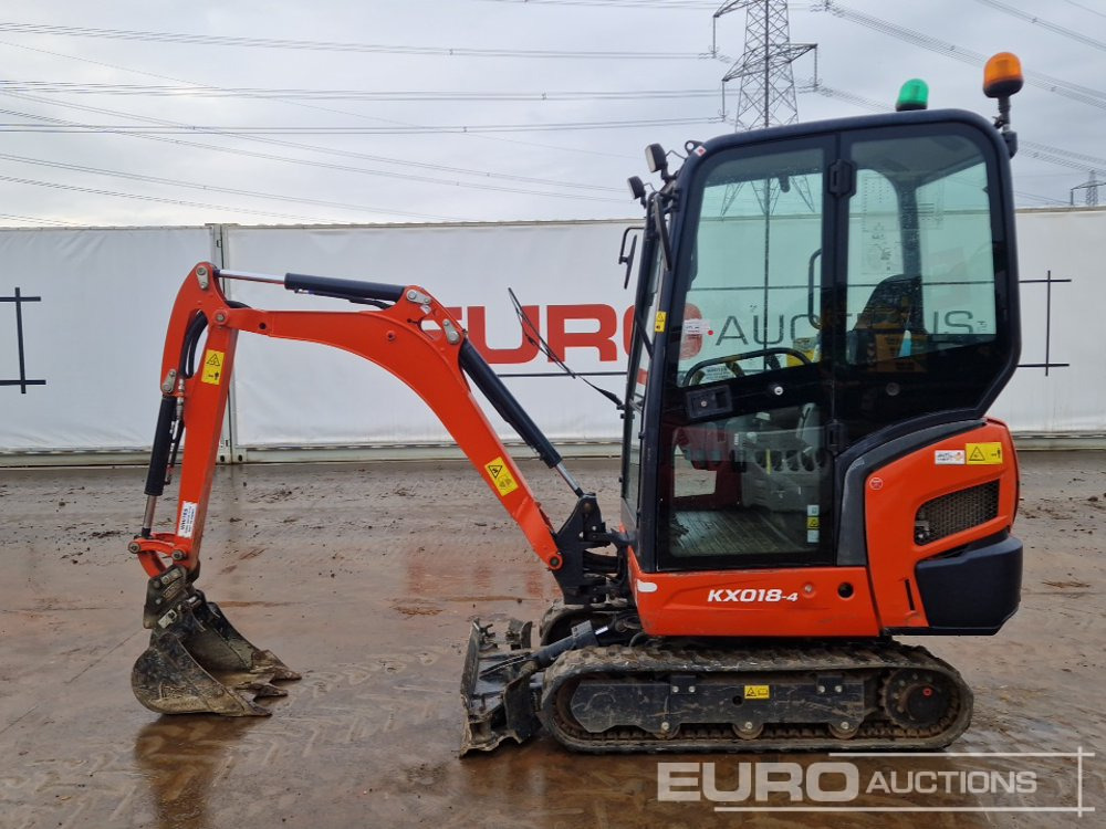 2023 Kubota KX018-4 - Miniekskavator: foto 2 2023 Kubota KX018-4 - Miniekskavator: foto 2