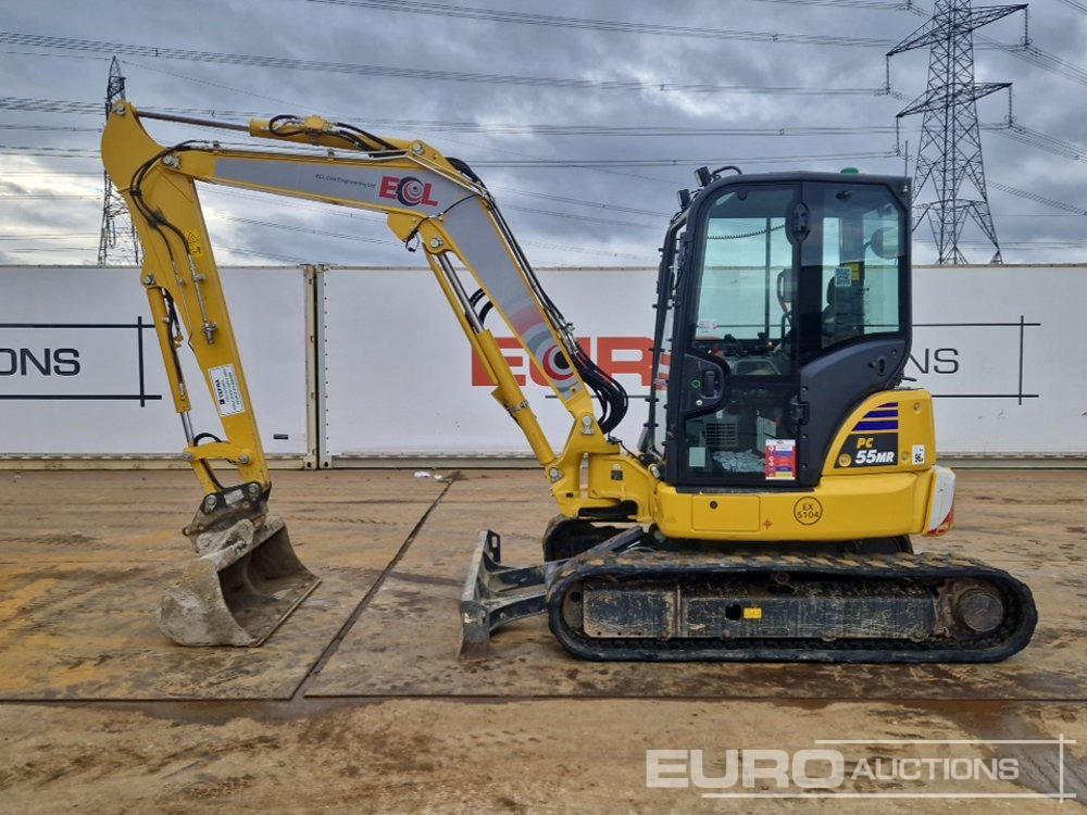 2024 Komatsu PC55MR-5E0 - Miniekskavator: foto 3 2024 Komatsu PC55MR-5E0 - Miniekskavator: foto 3