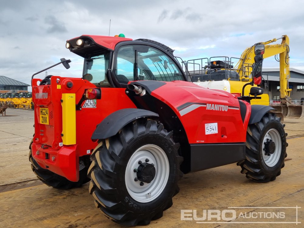 2024 Manitou MT735-75D - Ekskavator teleskopik: foto 5 2024 Manitou MT735-75D - Ekskavator teleskopik: foto 5