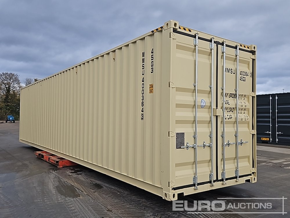 2025 40' x 8' High Cube Container, 4 Side Doors, 1 End Door (Cannot Be Reconsigned) - Kontenier transporti: foto 5 2025 40' x 8' High Cube Container, 4 Side Doors, 1 End Door (Cannot Be Reconsigned) - Kontenier transporti: foto 5