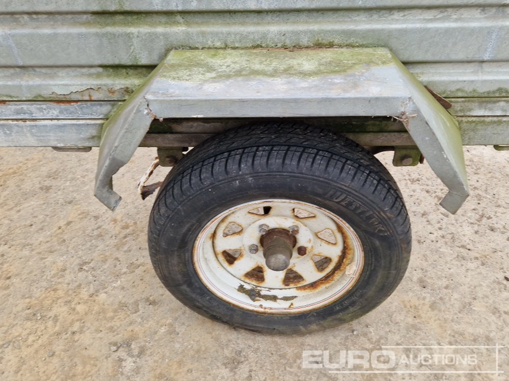 6' x 4' 6" Single Axle Trailer (No Floor) - Rimorkio për makineri ndërtimi: foto 5 6' x 4' 6" Single Axle Trailer (No Floor) - Rimorkio për makineri ndërtimi: foto 5