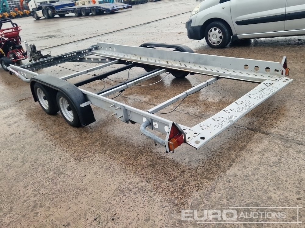 Brian James Twin Axle Tilting Car Transporter Trailer, Winch - Rimorkio për makineri ndërtimi: foto 3 Brian James Twin Axle Tilting Car Transporter Trailer, Winch - Rimorkio për makineri ndërtimi: foto 3