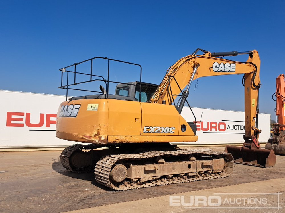Case CX210B - Ekskavator me zinxhirë: foto 5 Case CX210B - Ekskavator me zinxhirë: foto 5