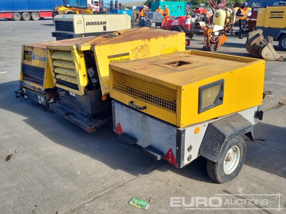 Comp Air Compressor (Engine Missing), Atlas Copco Single Axle Compressor (Engine Missing), Comp Air Single Axle Compressor (Engine Missing) - Kompresor ajri: foto 5 Comp Air Compressor (Engine Missing), Atlas Copco Single Axle Compressor (Engine Missing), Comp Air Single Axle Compressor (Engine Missing) - Kompresor ajri: foto 5