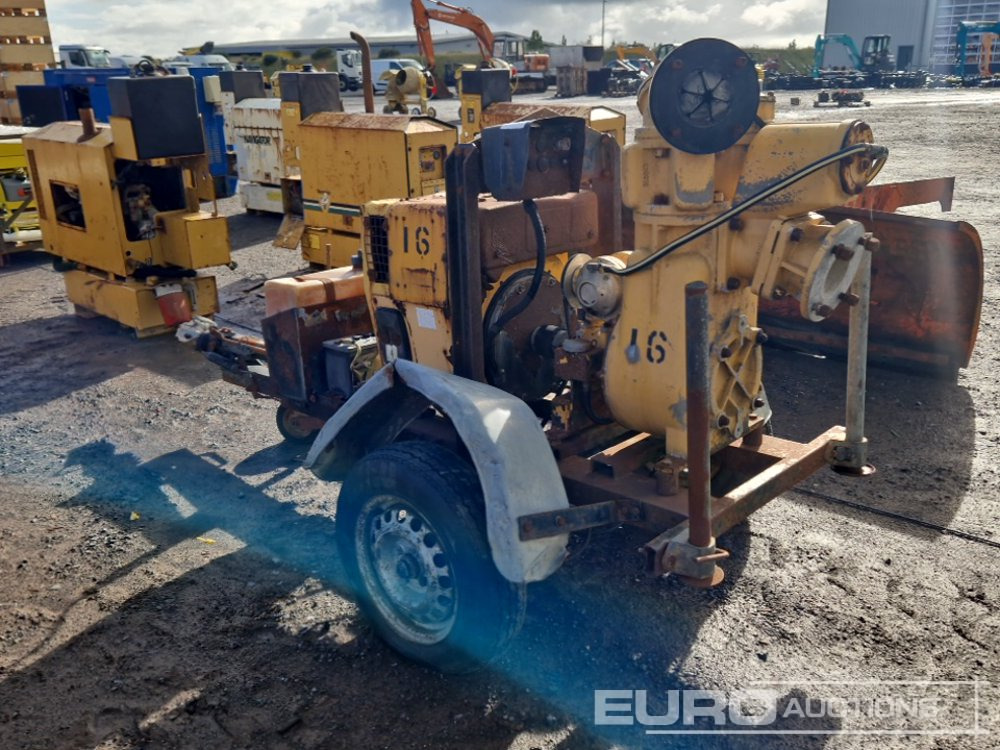 Hilta 4" Single Axle Water Pump, Hatz Engine - Pompë uji: foto 3 Hilta 4" Single Axle Water Pump, Hatz Engine - Pompë uji: foto 3