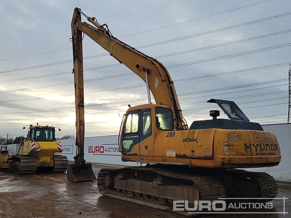 Hyundai R290LC-3 - Ekskavator me zinxhirë: foto 3 Hyundai R290LC-3 - Ekskavator me zinxhirë: foto 3