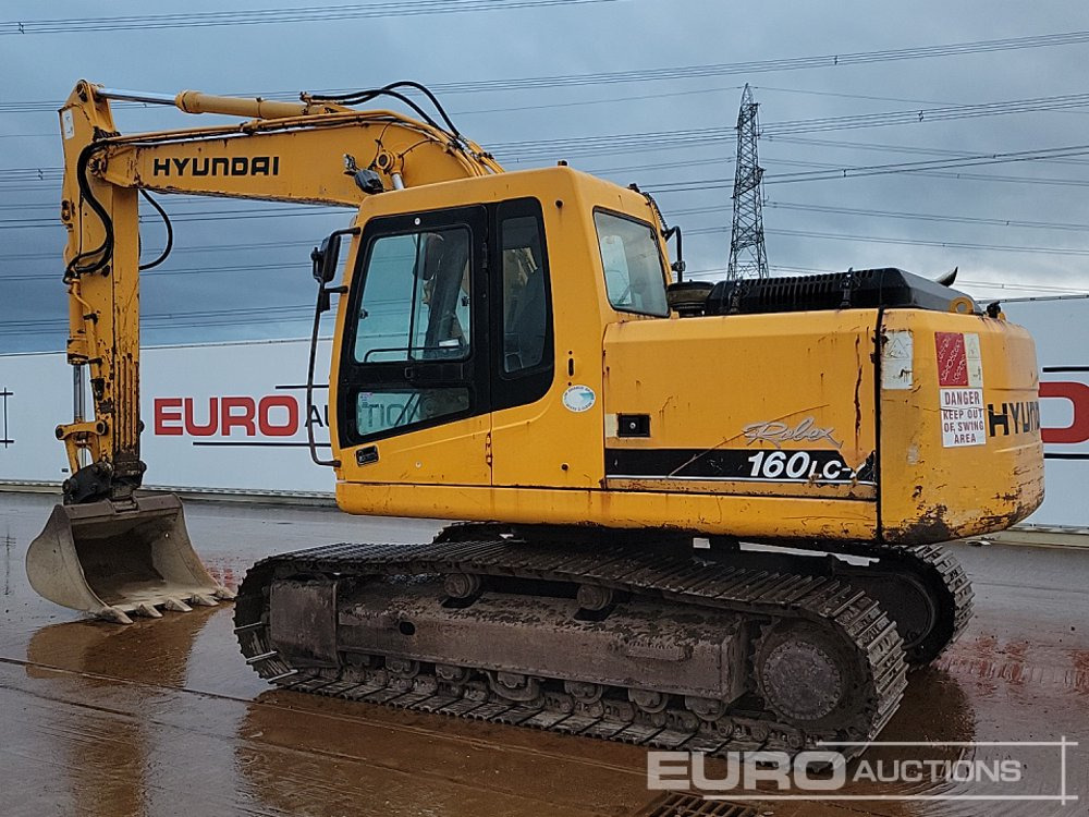 Hyundai Robex R160LC-7 - Ekskavator me zinxhirë: foto 3 Hyundai Robex R160LC-7 - Ekskavator me zinxhirë: foto 3