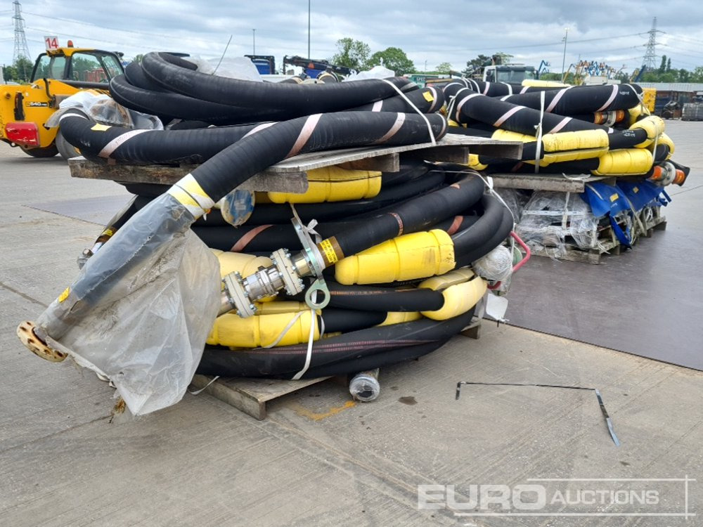 IVG Selection of Various Size Floating Rubber Hoses & Fittings (3 Pallets of), Tension Netting & Ropes System (5 Pallets of) - Pajisje ndërtimi: foto 1 IVG Selection of Various Size Floating Rubber Hoses & Fittings (3 Pallets of), Tension Netting & Ropes System (5 Pallets of) - Pajisje ndërtimi: foto 1
