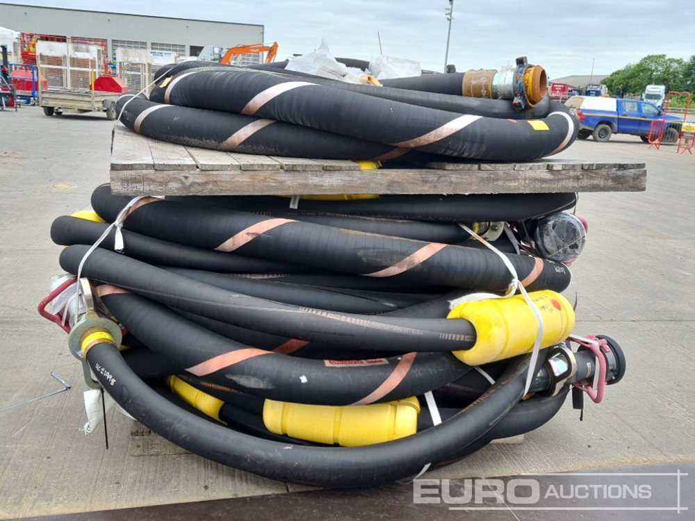 IVG Selection of Various Size Floating Rubber Hoses & Fittings (3 Pallets of), Tension Netting & Ropes System (5 Pallets of) - Pajisje ndërtimi: foto 5 IVG Selection of Various Size Floating Rubber Hoses & Fittings (3 Pallets of), Tension Netting & Ropes System (5 Pallets of) - Pajisje ndërtimi: foto 5