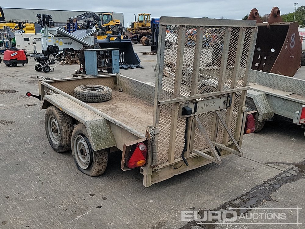 Indespension Twin Axle Plant Trailer, Ramp - Rimorkio për makineri ndërtimi: foto 3 Indespension Twin Axle Plant Trailer, Ramp - Rimorkio për makineri ndërtimi: foto 3
