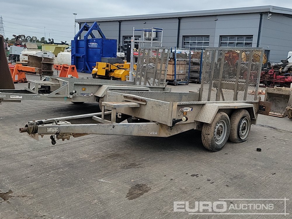 Indespension Twin Axle Plant Trailer, Ramp - Rimorkio për makineri ndërtimi: foto 1 Indespension Twin Axle Plant Trailer, Ramp - Rimorkio për makineri ndërtimi: foto 1
