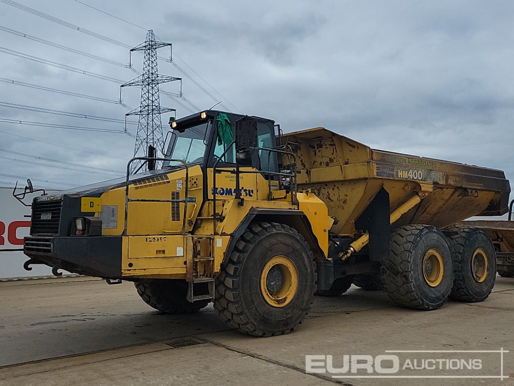 Komatsu HM400-2 - Shkarkues teleskopik: foto 1 Komatsu HM400-2 - Shkarkues teleskopik: foto 1