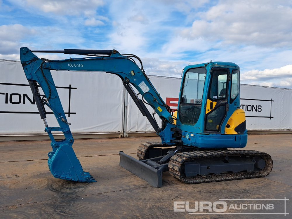 Kubota KX155-3SZ - Miniekskavator: foto 1 Kubota KX155-3SZ - Miniekskavator: foto 1