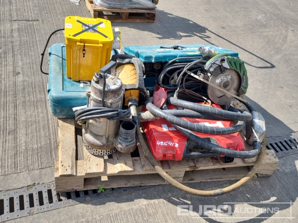 Pajisje ndërtimi Makita 110 Volt Hammer Drill (2 of)Hitachi 110 Volt Circular Saw, Hilti Nail Gun, 110 Volt Water Pump, 110 Volt Transformer, 110 Volt Poker Unit: foto 8