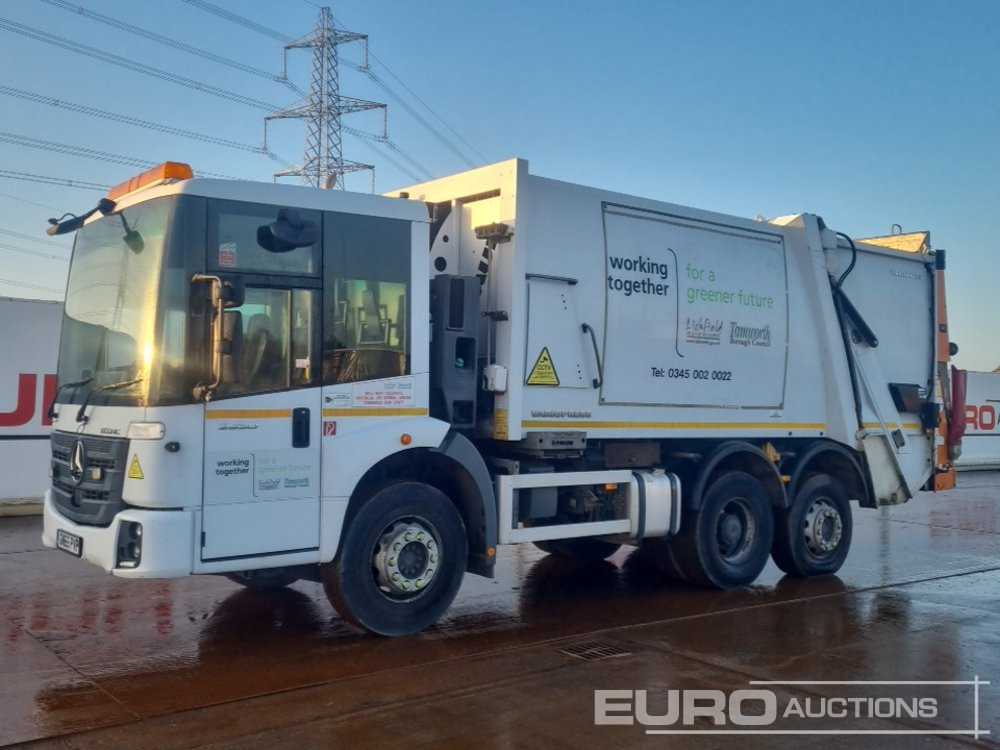 Mercedes 2630 - Kamion mbeturinash: foto 1 Mercedes 2630 - Kamion mbeturinash: foto 1