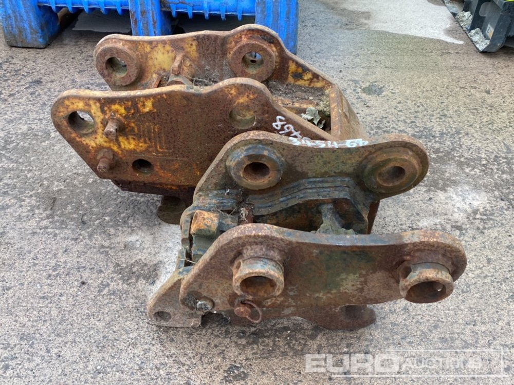 Quick Hitch 45/50mm Pin to suit 4-8 Ton Excavator (2 of) - Bashkues i shpejtë: foto 2 Quick Hitch 45/50mm Pin to suit 4-8 Ton Excavator (2 of) - Bashkues i shpejtë: foto 2
