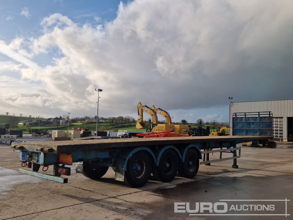 SDC 45' Tri Axle Flat Trailer, BPW Axles - Gjysmë rimorkio e hapur/ Platformë: foto 3 SDC 45' Tri Axle Flat Trailer, BPW Axles - Gjysmë rimorkio e hapur/ Platformë: foto 3