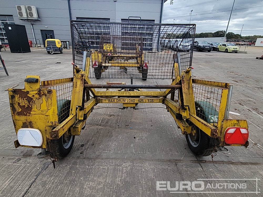 Seb International Single Axle Cable Reel Trailer - Rimorkio kabllore: foto 4 Seb International Single Axle Cable Reel Trailer - Rimorkio kabllore: foto 4