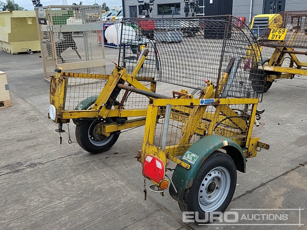 Seb International Single Axle Cable Reel Trailer - Rimorkio kabllore: foto 5 Seb International Single Axle Cable Reel Trailer - Rimorkio kabllore: foto 5
