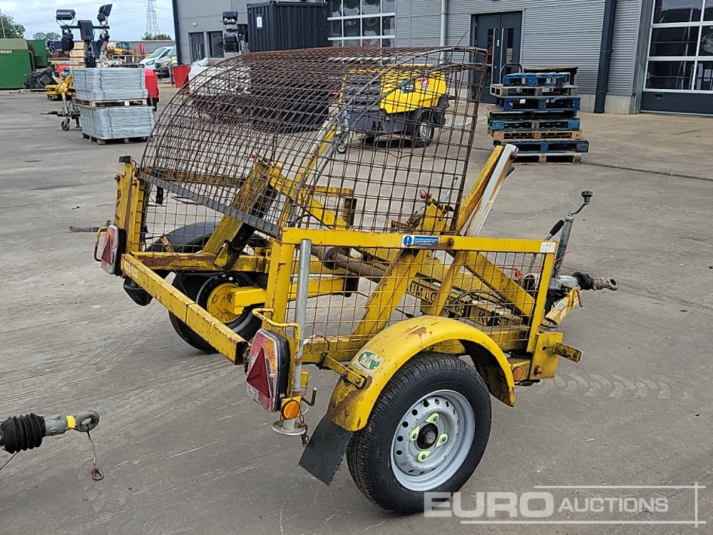 Seb International Single Axle Cable Reel Trailer - Rimorkio kabllore: foto 5 Seb International Single Axle Cable Reel Trailer - Rimorkio kabllore: foto 5
