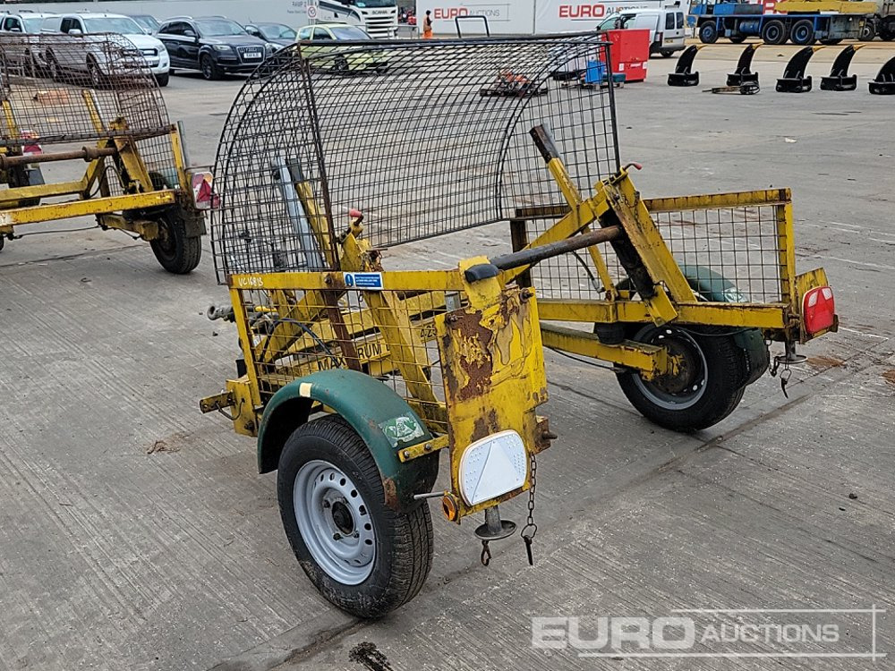 Seb International Single Axle Cable Reel Trailer - Rimorkio kabllore: foto 3 Seb International Single Axle Cable Reel Trailer - Rimorkio kabllore: foto 3