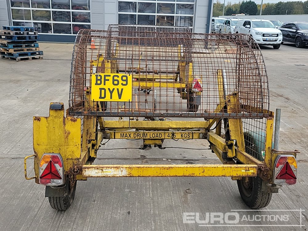 Seb International Single Axlel Cable Reel Trailer - Rimorkio kabllore: foto 4 Seb International Single Axlel Cable Reel Trailer - Rimorkio kabllore: foto 4