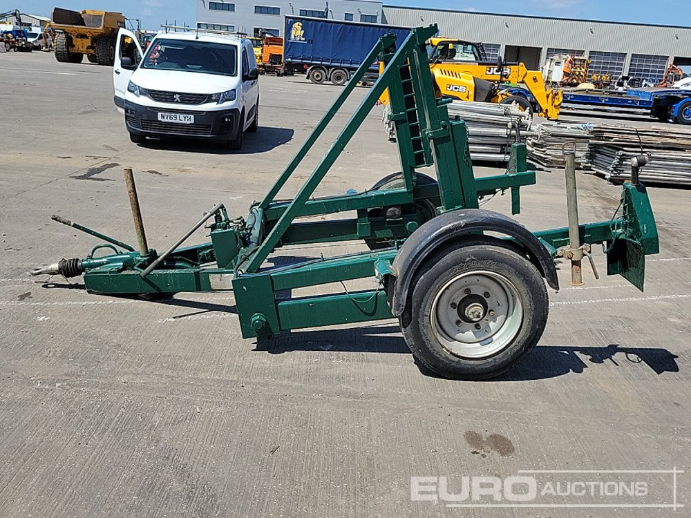 Single Axle Cable Drum Trailer - Rimorkio për makineri ndërtimi: foto 2 Single Axle Cable Drum Trailer - Rimorkio për makineri ndërtimi: foto 2