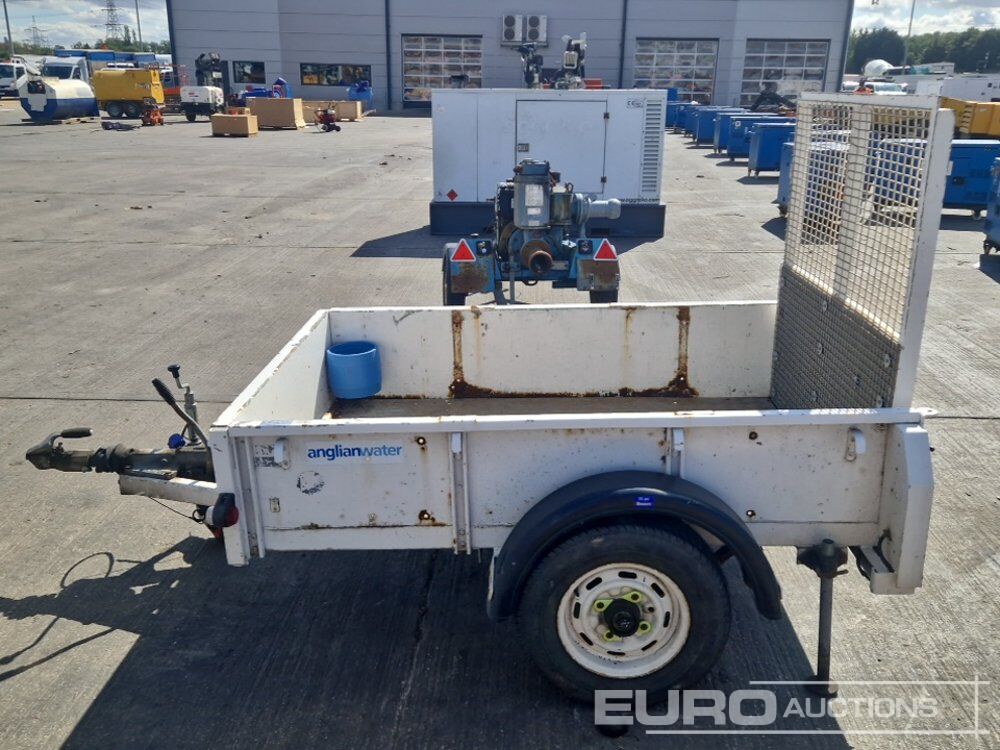 Single Axle Trailer, Ramp - Rimorkio për makineri ndërtimi: foto 2 Single Axle Trailer, Ramp - Rimorkio për makineri ndërtimi: foto 2