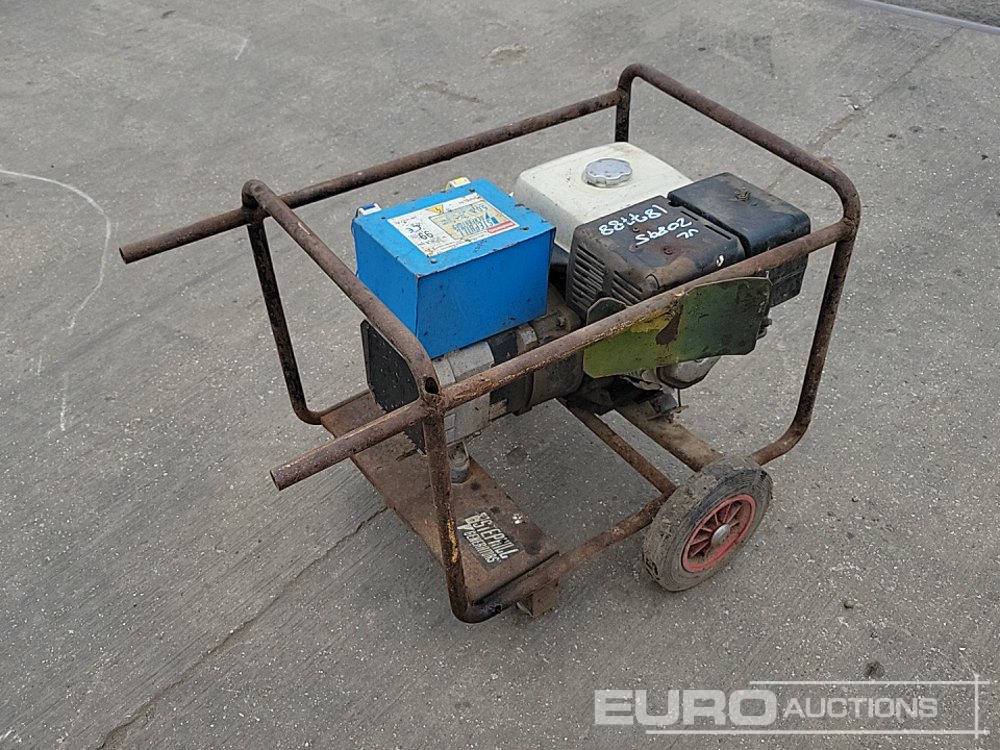 Stephill 5kVA Petrol Generator, Honda Engine - Set gjeneratori: foto 5 Stephill 5kVA Petrol Generator, Honda Engine - Set gjeneratori: foto 5