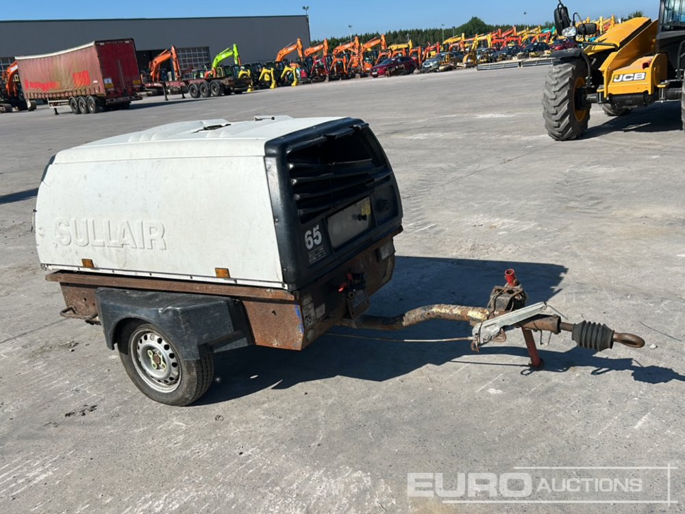 Kompresor ajri Sullair Single Axle Compressor, Kubota Engine: foto 6