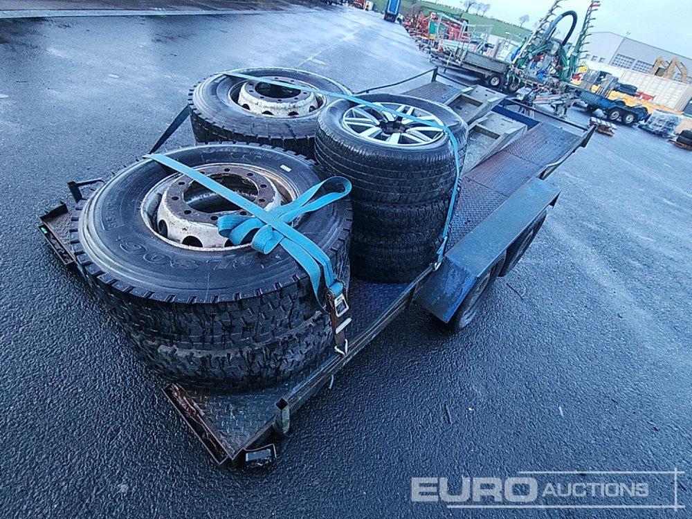 Twin Axle Car Transporter, Rims & Tyres - Rimorkio për makineri ndërtimi: foto 4 Twin Axle Car Transporter, Rims & Tyres - Rimorkio për makineri ndërtimi: foto 4