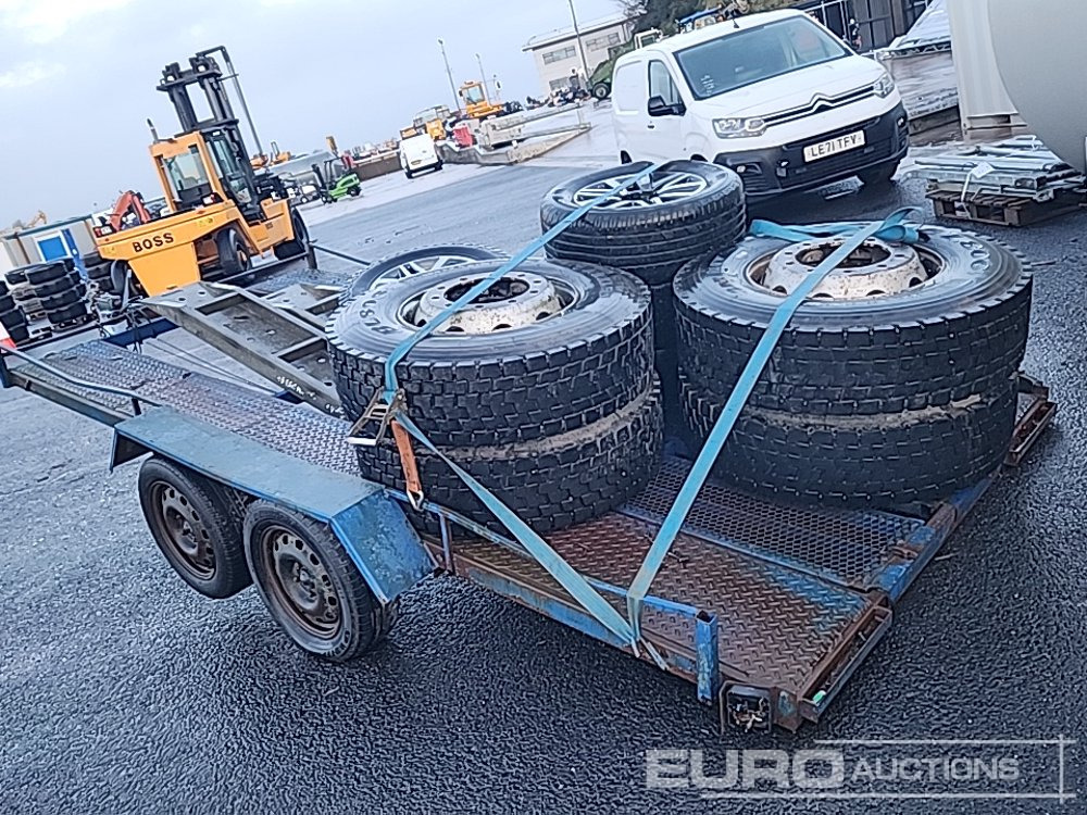 Twin Axle Car Transporter, Rims & Tyres - Rimorkio për makineri ndërtimi: foto 2 Twin Axle Car Transporter, Rims & Tyres - Rimorkio për makineri ndërtimi: foto 2