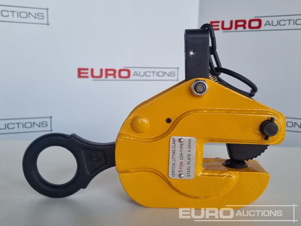 Unused 1 Ton CDH Vertical Plate Lifting Clamp - Pajisjet e ofiçinës: foto 3 Unused 1 Ton CDH Vertical Plate Lifting Clamp - Pajisjet e ofiçinës: foto 3