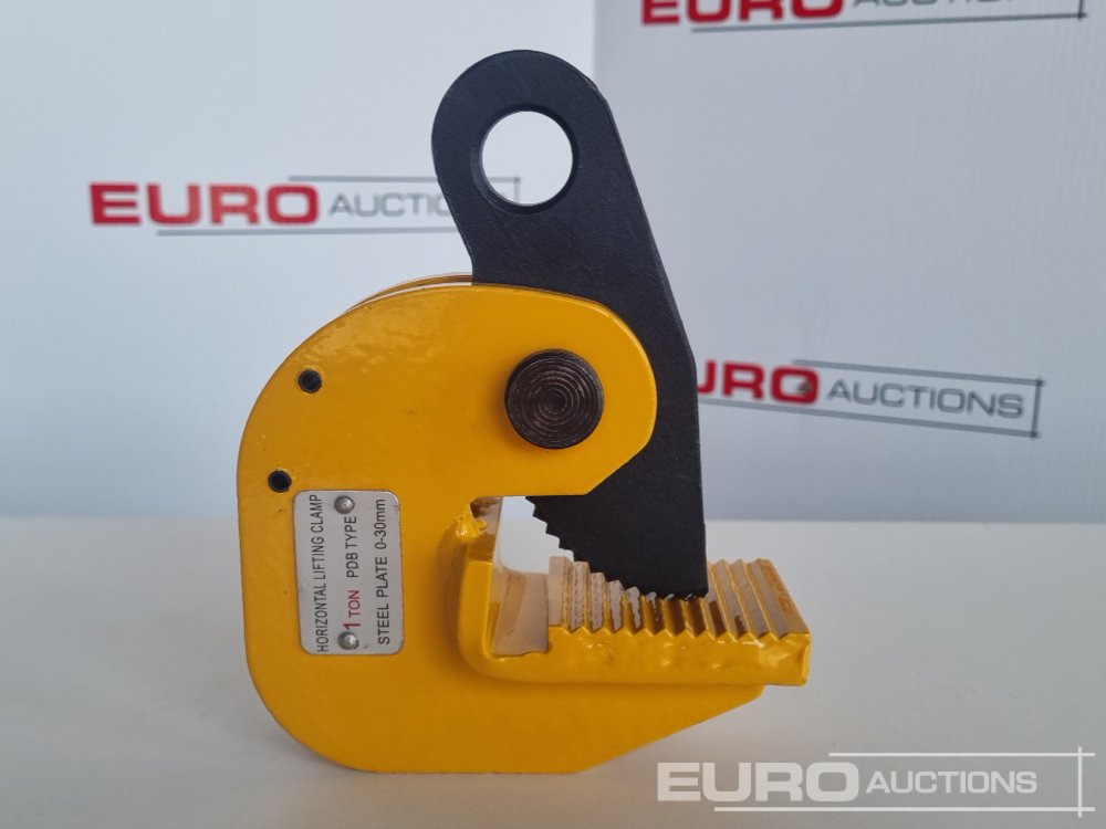Unused 1 Ton PDB Horizontal Plate Lifting Clamp - Pajisje ndërtimi: foto 1 Unused 1 Ton PDB Horizontal Plate Lifting Clamp - Pajisje ndërtimi: foto 1
