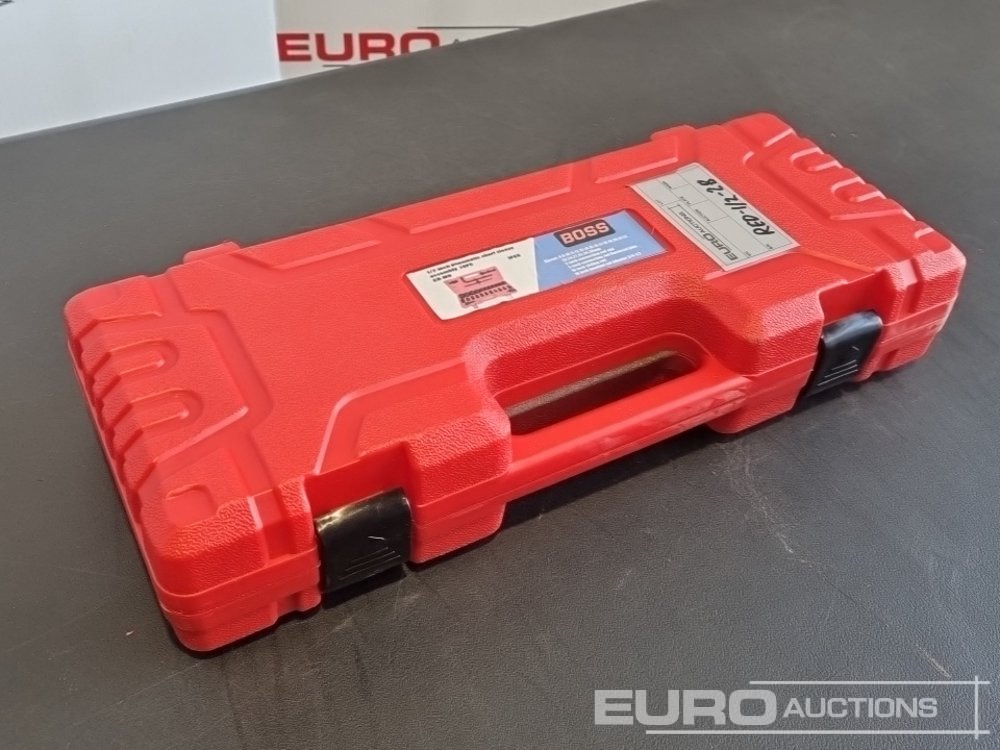 Unused 2025 Boss 1/2" 28pc Pneumatic Short Sleeve Socket Set, 3" Connecting Rod, 5" Connecting Rod Universal Joint, 10" Sliding Rod, 10" Bending Rod Adapter 3/4"-1/2" - Pajisjet e ofiçinës: foto 1 Unused 2025 Boss 1/2" 28pc Pneumatic Short Sleeve Socket Set, 3" Connecting Rod, 5" Connecting Rod Universal Joint, 10" Sliding Rod, 10" Bending Rod Adapter 3/4"-1/2" - Pajisjet e ofiçinës: foto 1