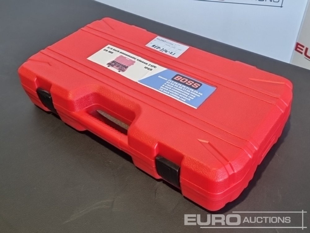 Unused 2025 Boss 3/4" 21pc Heavy Duty Pneumatic Socket Set, 4" Connecting Rod, 8" Connecting Rod, Quick Ratchet Wrench, 20" Sliding Rod - Pajisjet e ofiçinës: foto 3 Unused 2025 Boss 3/4" 21pc Heavy Duty Pneumatic Socket Set, 4" Connecting Rod, 8" Connecting Rod, Quick Ratchet Wrench, 20" Sliding Rod - Pajisjet e ofiçinës: foto 3