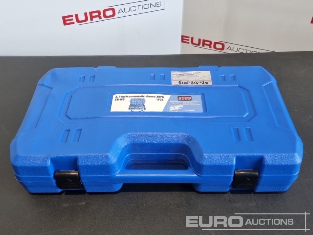 Unused 2025 Boss 3/4" 30pc Heavy Duty Pneumatic Socket Set, 4" Connecting Rod, 8" Connecting Rod, Ratchet Wrench, 20" Sliding Rod, 18" Bending Rod Universal Coupling, Adapter1-3/4" - Pajisjet e ofiçinës: foto 2 Unused 2025 Boss 3/4" 30pc Heavy Duty Pneumatic Socket Set, 4" Connecting Rod, 8" Connecting Rod, Ratchet Wrench, 20" Sliding Rod, 18" Bending Rod Universal Coupling, Adapter1-3/4" - Pajisjet e ofiçinës: foto 2