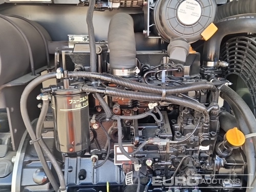 Ekskavator me goma Unused 2025 Develon DX60WN ECO-1: foto 32
