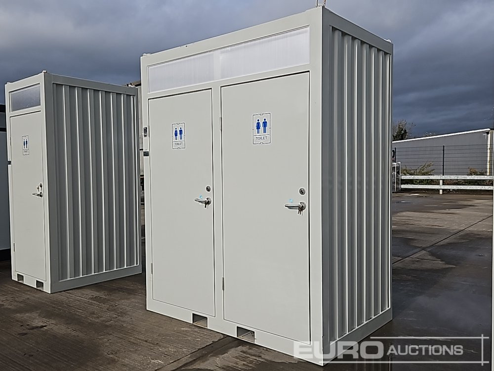 Unused 2025 Double Toilet Unit (Cannot Be Reconsigned) - Kontenier transporti: foto 1 Unused 2025 Double Toilet Unit (Cannot Be Reconsigned) - Kontenier transporti: foto 1