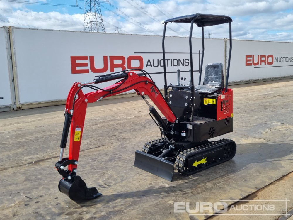 Unused 2025 JPC HT12 - Miniekskavator: foto 1 Unused 2025 JPC HT12 - Miniekskavator: foto 1
