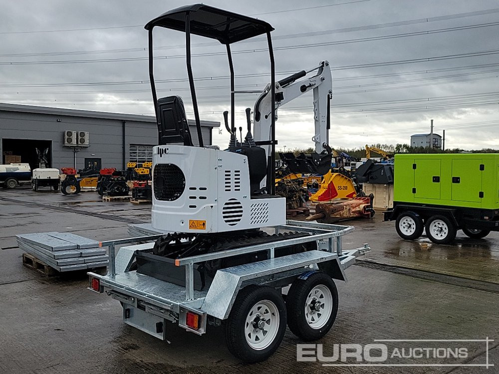 Unused 2025 JPC KV12 - Miniekskavator: foto 5 Unused 2025 JPC KV12 - Miniekskavator: foto 5