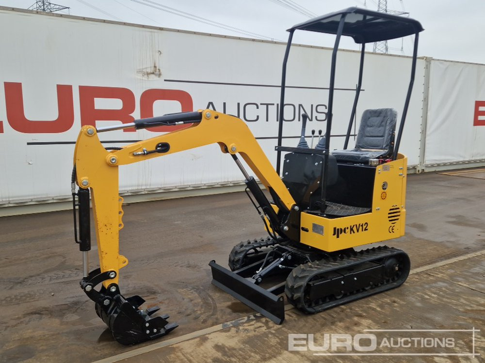 Unused 2025 JPC KV12 - Miniekskavator: foto 1 Unused 2025 JPC KV12 - Miniekskavator: foto 1