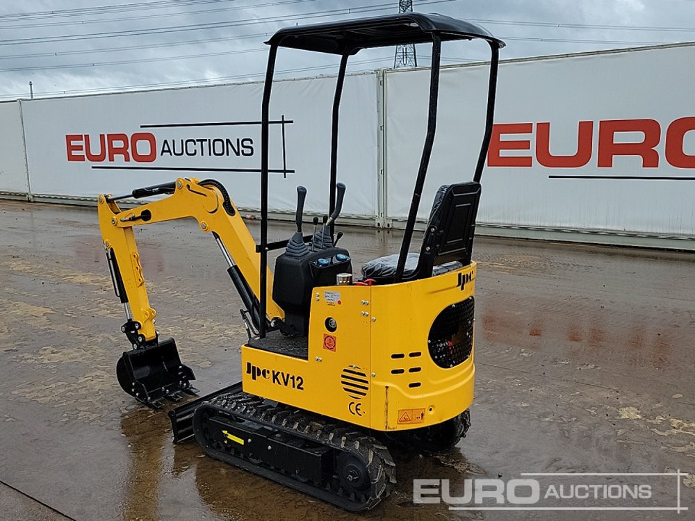 Unused 2025 JPC KV12 - Miniekskavator: foto 3 Unused 2025 JPC KV12 - Miniekskavator: foto 3