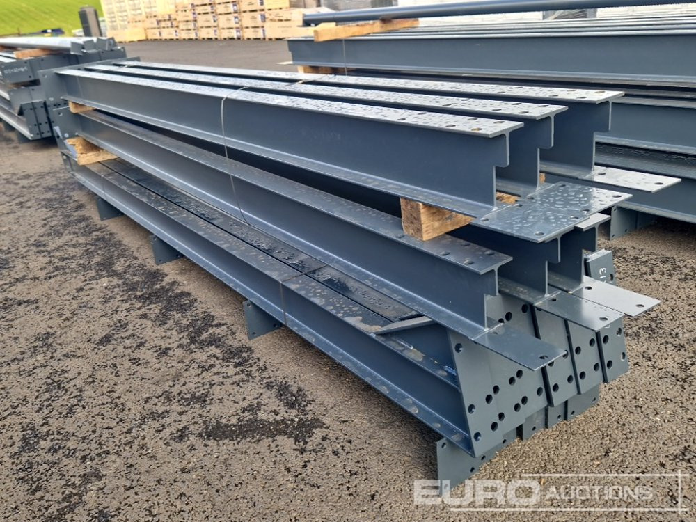 Unused 40’ x 30' x 13’ Steel Frame Building, 12.5 Roof Pitch, Purlin Cleats - Kontejner ndërtimi: foto 2 Unused 40’ x 30' x 13’ Steel Frame Building, 12.5 Roof Pitch, Purlin Cleats - Kontejner ndërtimi: foto 2