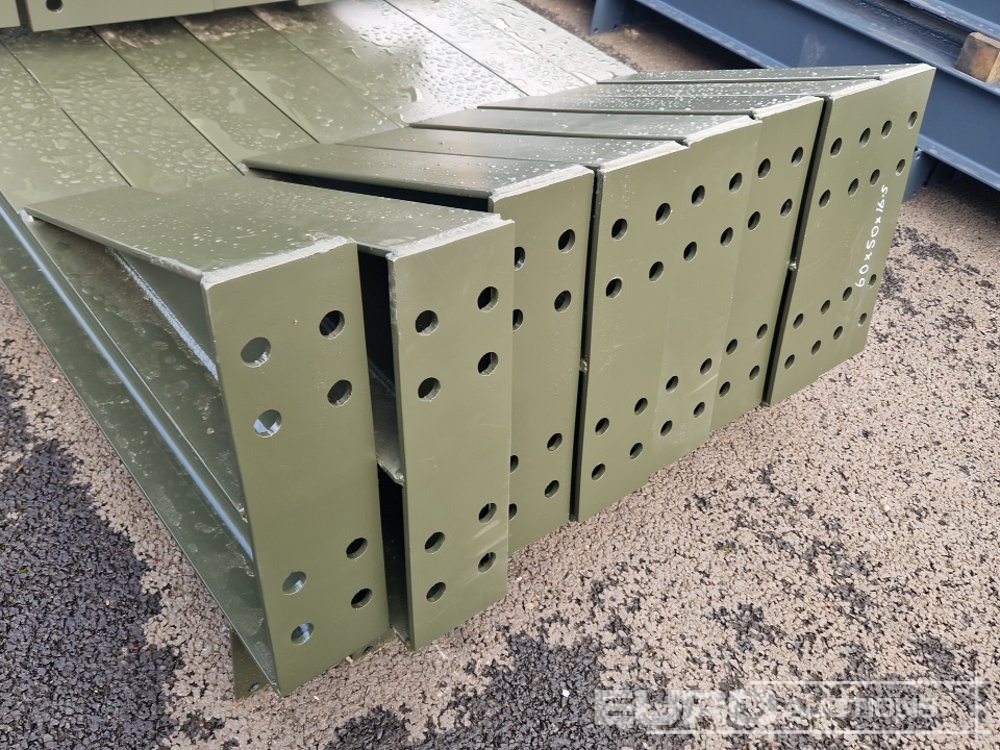 Unused 60' x 50' x 16.5' Steel Frame Building, 12.5 Roof Pitch, Purlin Cleats, Roof Bracing - Kontejner ndërtimi: foto 5 Unused 60' x 50' x 16.5' Steel Frame Building, 12.5 Roof Pitch, Purlin Cleats, Roof Bracing - Kontejner ndërtimi: foto 5