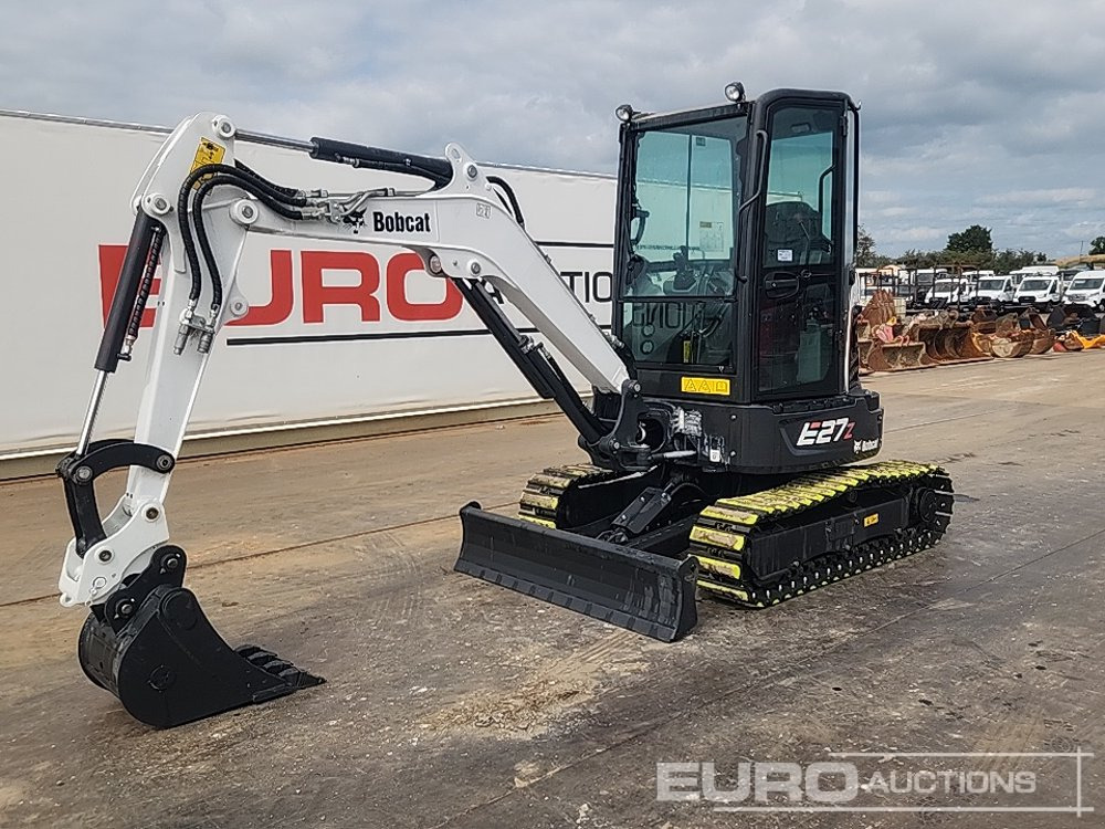 Unused Bobcat E27Z - Miniekskavator: foto 1 Unused Bobcat E27Z - Miniekskavator: foto 1