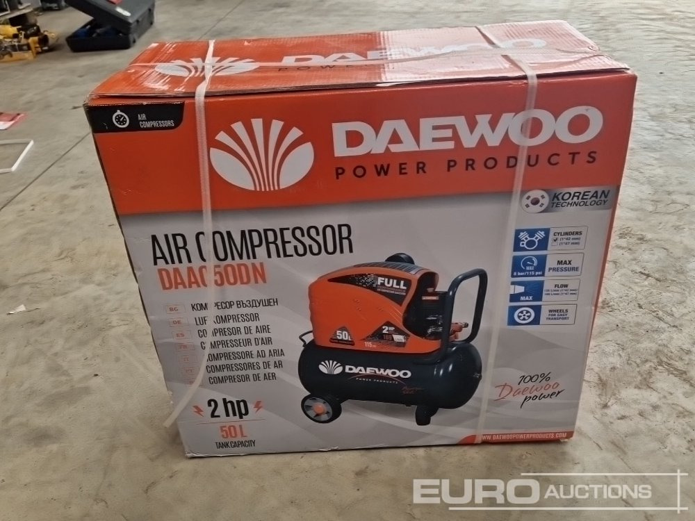 Unused Daewoo DAAC50DN - Kompresor ajri: foto 4 Unused Daewoo DAAC50DN - Kompresor ajri: foto 4