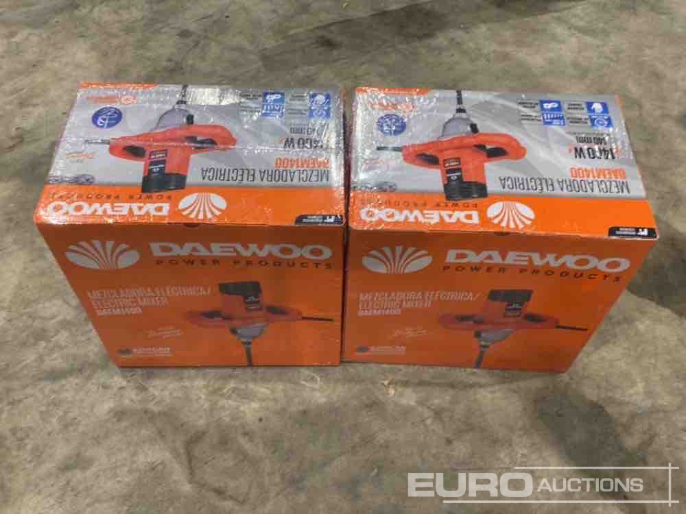 Unused Daewoo DAEM1400 1400W Paddle Mixer (2 of) - Pajisjet e ofiçinës: foto 2 Unused Daewoo DAEM1400 1400W Paddle Mixer (2 of) - Pajisjet e ofiçinës: foto 2