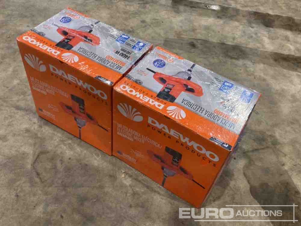 Unused Daewoo DAEM1400 1400W Paddle Mixer (2 of) - Pajisjet e ofiçinës: foto 3 Unused Daewoo DAEM1400 1400W Paddle Mixer (2 of) - Pajisjet e ofiçinës: foto 3